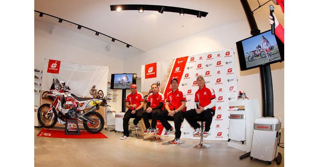 Munich calza al equipo Gas Gas en el Dakar 2014